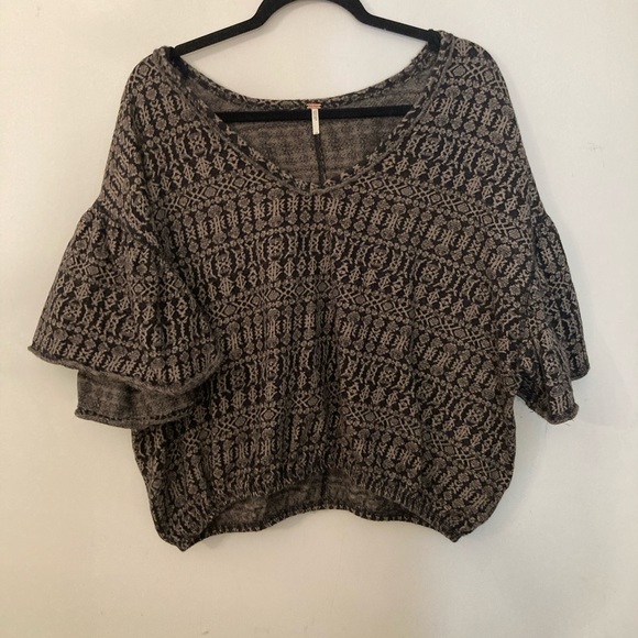 Free People Full Bloom Peasant cotton top - Picture 3 of 10